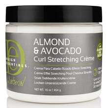 Design Essentials Natural Almond & Avocado Curl Stretching Cream For All Curl Types, Stretching Crème, 16 Fl O