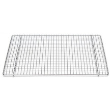 Rack de refrigera      o de arame cruzado profissional Grate de meia folha - 16-1/2 """" x 12 """" Tela de gotejamento 2 pacote