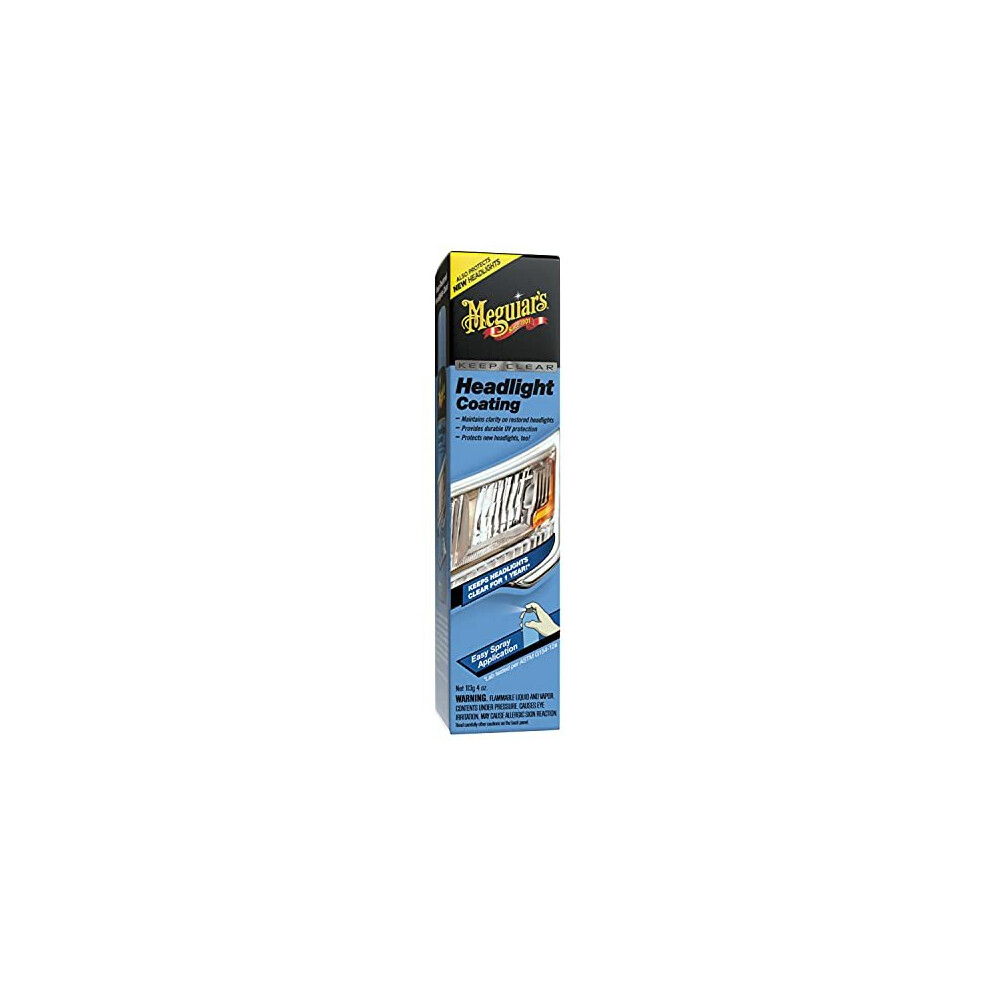Meguiars G17804 Keep Clear Headlight Coating, 1 Pack 070382012656