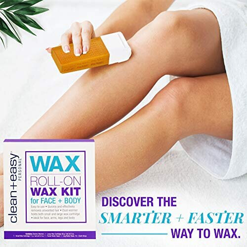 Clean + Easy Σετ Ατομικού Roll-On Κερί Αποτρίχωσης Μηχάνημα (120V) 1