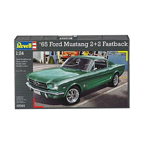 Revell Revell Germany 1965 Ford Mustang 2+2 Fastback Plastic Model Kit (1/25 Scale) 1