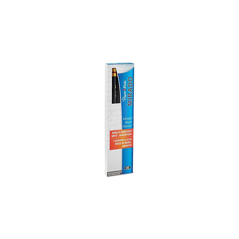 Paper Mate (2254) Mirado Black Warrior Lead Pencils, (Medium) Soft (12 Count) (3 Pack of 12)