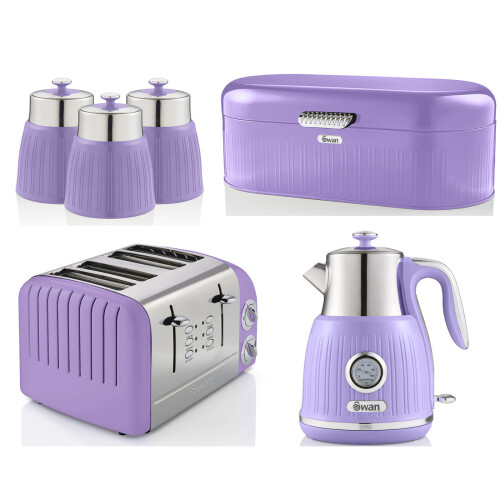 Purple kettles and toasters hotsell