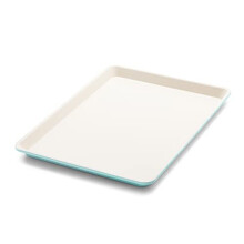 Plaque à biscuits GreenLife en céramique saine 18,5" x 13,5" sans PFAS, turquoise