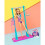 Barbie Playset de gin  stica de gin  stica de boneca de boneca Barbie com acess  rios 3