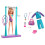 Barbie Playset de gin  stica de gin  stica de boneca de boneca Barbie com acess  rios 5