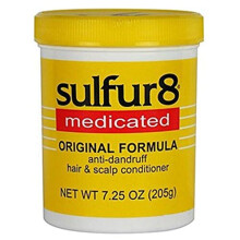 Sulfur8 medicinerat anti-mjäll balsam för hår och hårbotten Originalformel, 7.25 oz - Lindrar klåda och fjäll