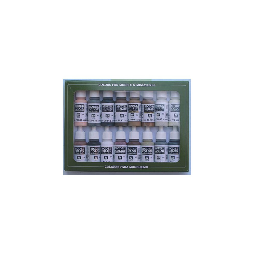 Vallejo Equestrian Colors Paint Set, 17ml
