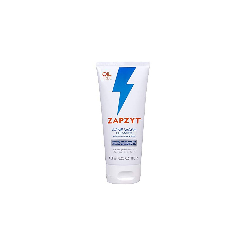 ZAPZYT Acne Wash with Salicylic Acid 6.25 oz