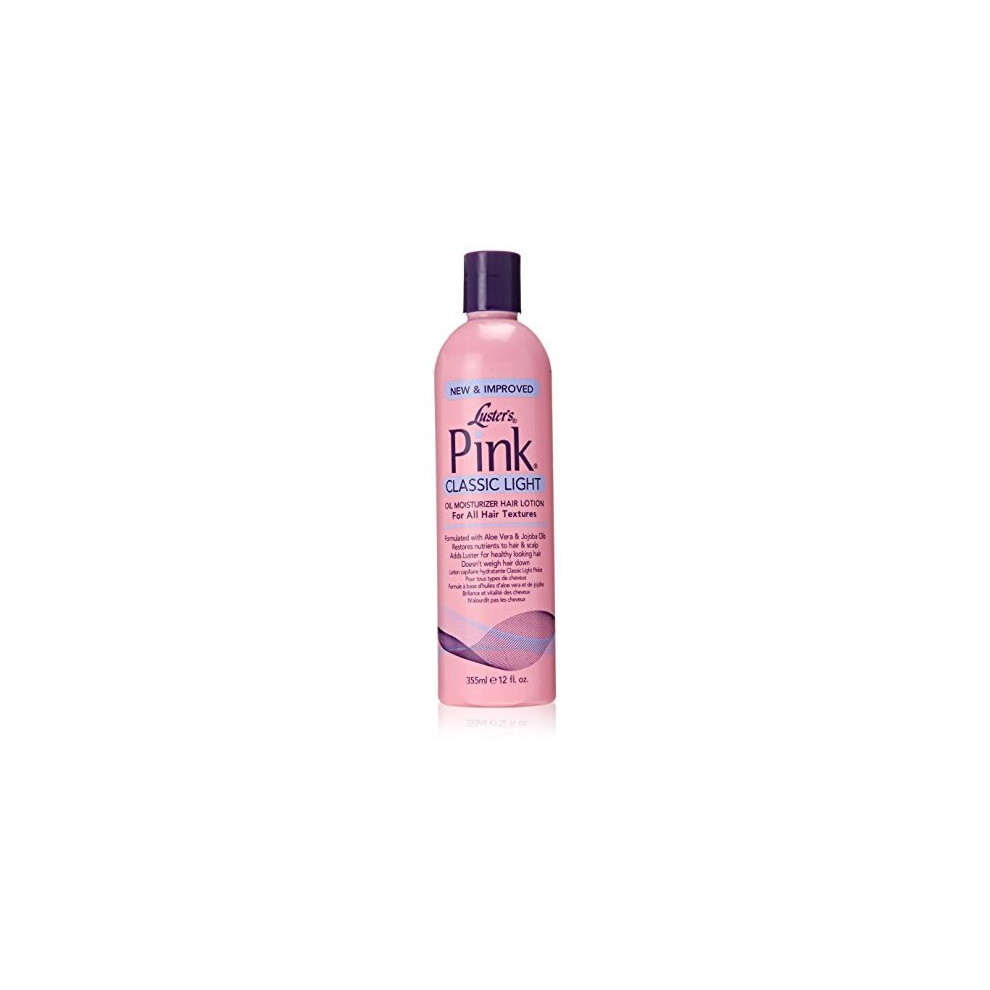 Lusters Pink Oil Moisturizer Hair Lotion, 12 Ounce