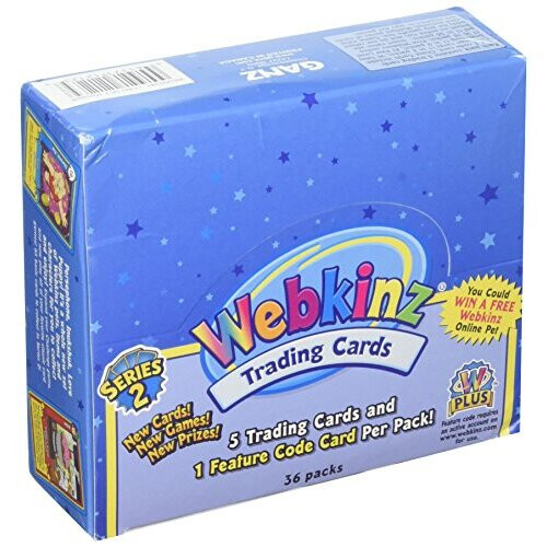 Webkinz Sammelkarten Serie 2, versiegelte Box, 36 Packungen