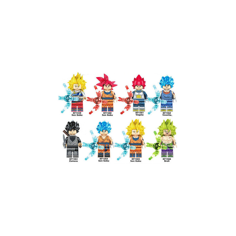 8PCS/SET Dragon Ball Mini figure Building Blocks Kids Toys UK-image-OPC-P8QZDXF-NEW