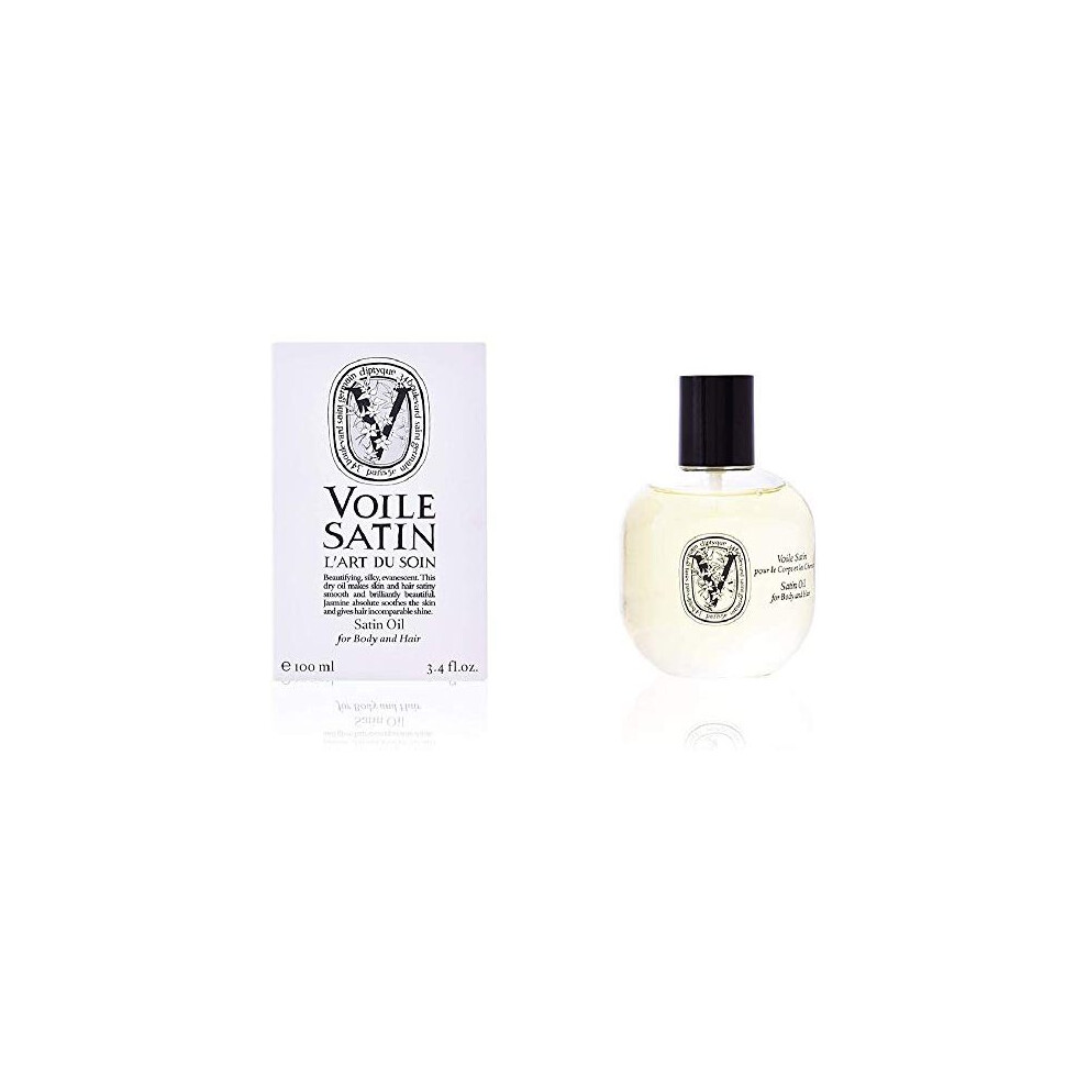 Diptyque The Art of Body Care Satin Oil for Hair & Body, 3.4 Fl Oz