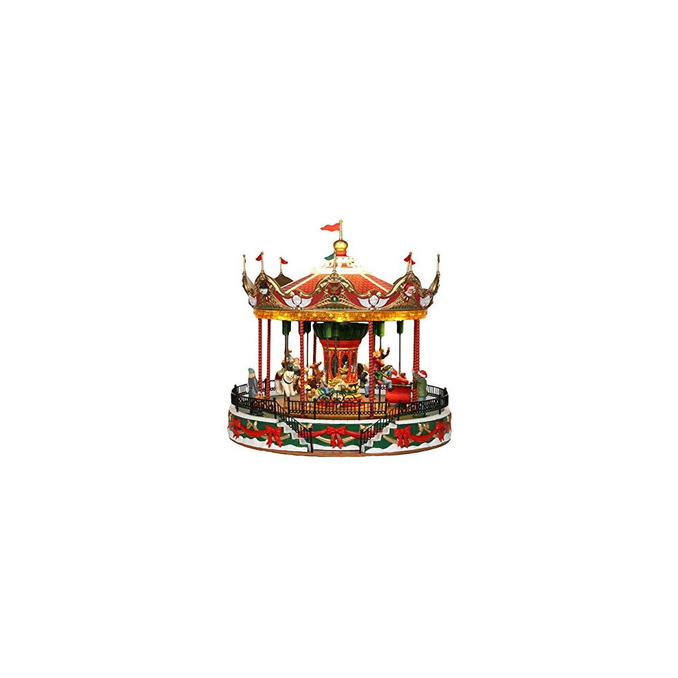 Lemax Christmas Village, Santa Carousel by Lemax