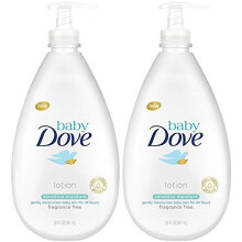 Dove, Baby, Sensitive Hautpflege, Hypoallergene Lotion, Duftstofffrei, 20 fl oz (591 ml)