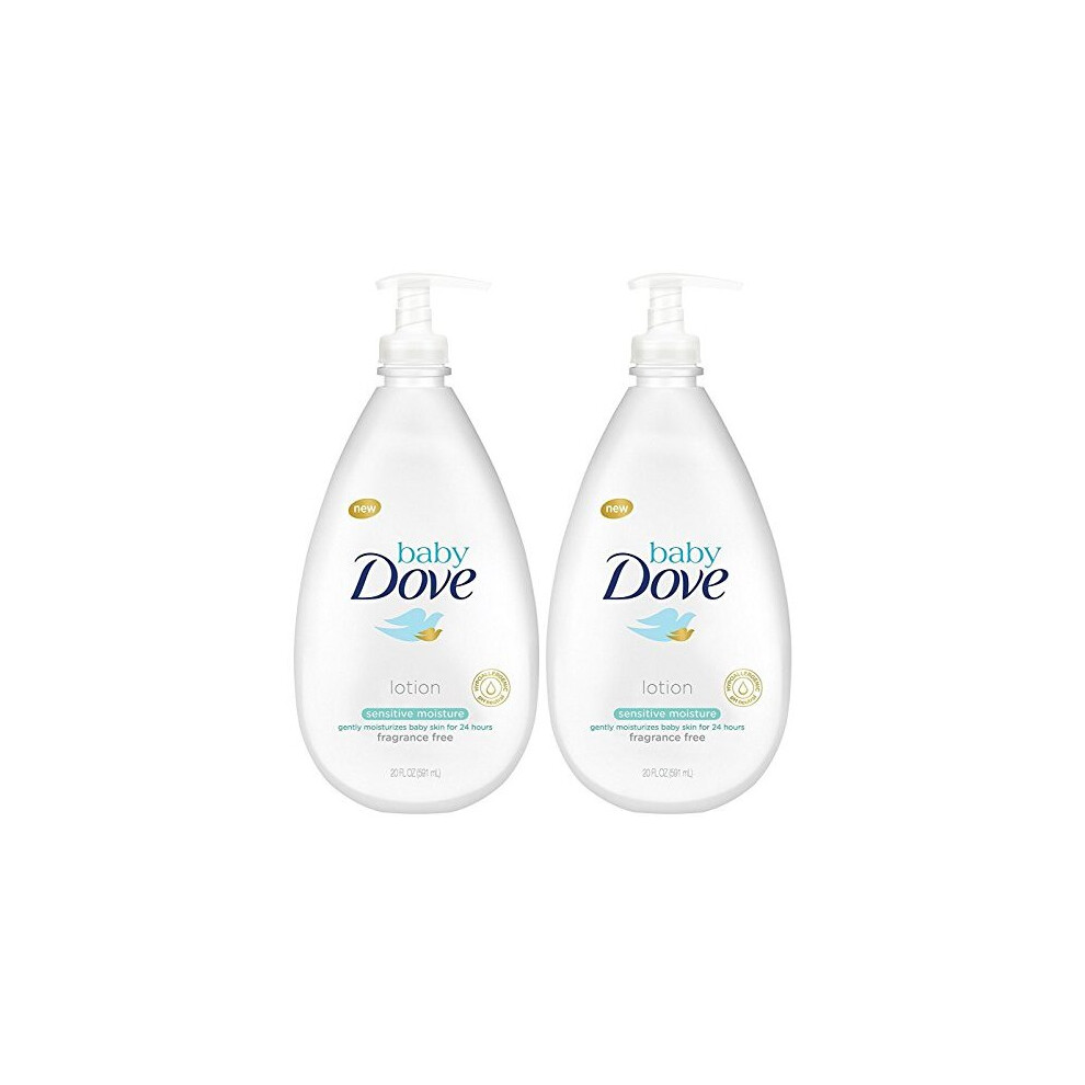 Lotion, Sensitive Moisture 20 Oz (Pack Of 2) Baby Dove