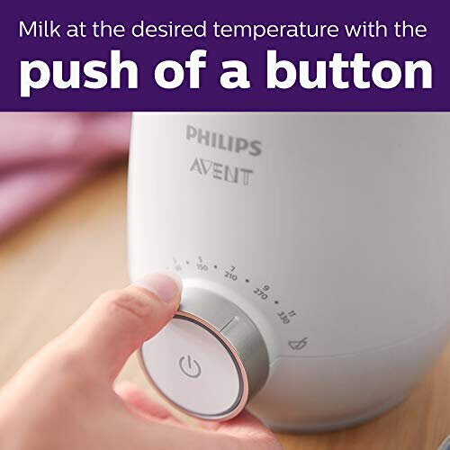 Philips AVENT Philips Avent Fast Baby Bottle Warmer with Smart Temperature Control and Automatic Shut-Off, SCF358/00 2