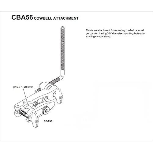 TAMA CBA56 Drum Set Clamp 2