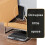 Folding Steel Step Stool - Portable One-Step Ladder with Non-Skid Plastic Platform, 330 lb Capacity, Foldable Footstool 4