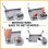 Folding Steel Step Stool - Portable One-Step Ladder with Non-Skid Plastic Platform, 330 lb Capacity, Foldable Footstool 5
