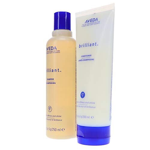 Aveda Aveda Brilliant Shampoo 8.5 oz & Conditioner 6.7 oz Duo Set 1
