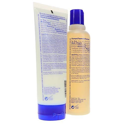 Aveda Aveda Brilliant Shampoo 8.5 oz & Conditioner 6.7 oz Duo Set 2