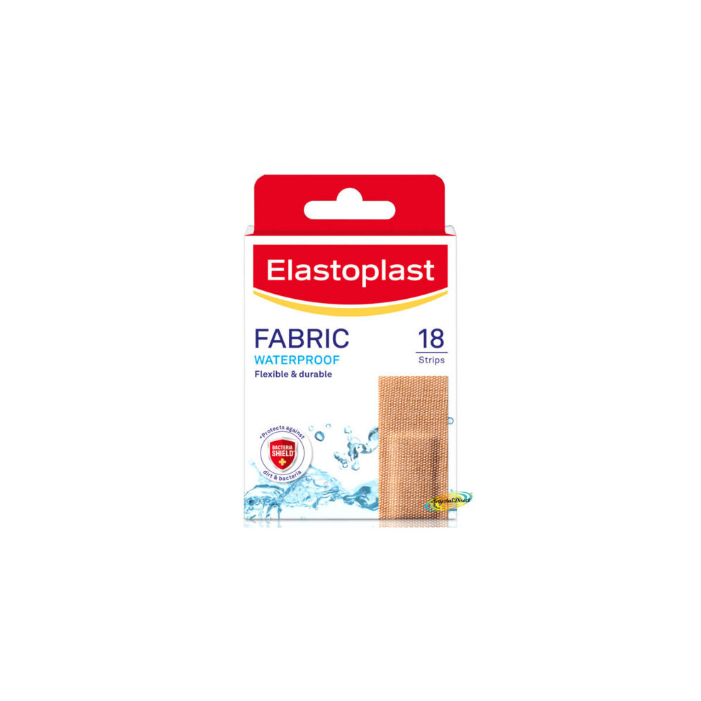 Elastoplast Fabric Waterproof Plasters 18 Plasters