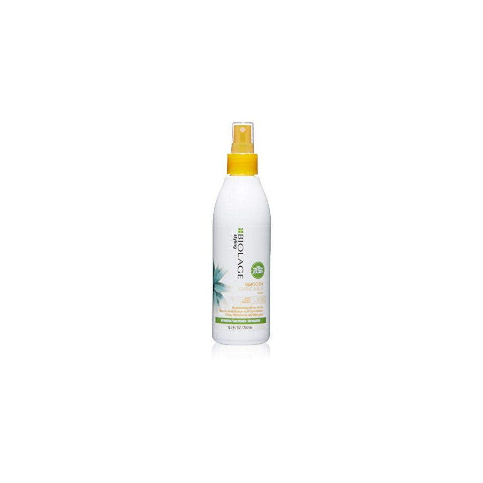 BIOLAGE Styling Smooth Shine Milk | Lightweight Mist That Smooths Hair & Controls Frizz | For All Hair Types |