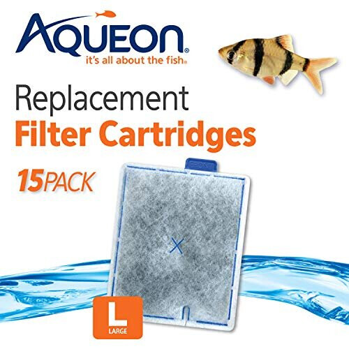 Aqueon Replacement Filter Cartridges Large - 15 pack 1