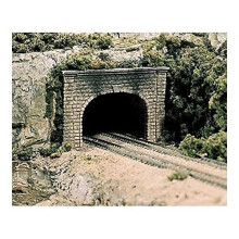 Woodland Scenics N Double Tunnel Portal Cut Stone (2)