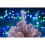 6Ft/1.8M Artificial Christmas Tree Rose Gold Shiny Tinsel Tips Bushy Look 4