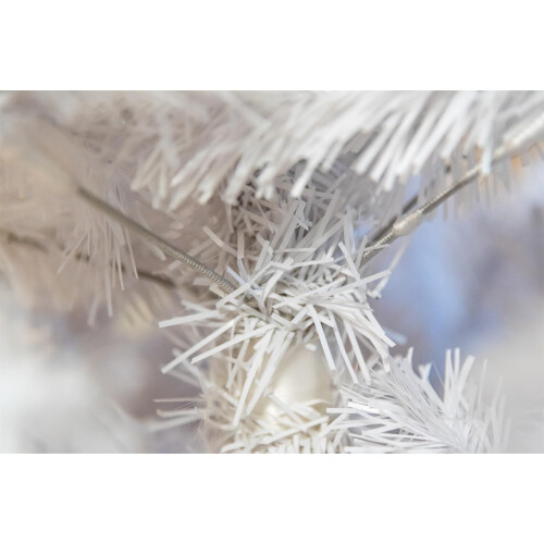 4Ft/1.2m Alaskan Pine Snow White Artificial Christmas Tree 230 Tips 2