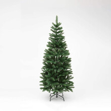 5FT/1.5M Slim Pine Green Tree Christmas with 280 Pencil Point Tips