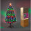 (5Ft) Multicolour 8 Modes Fibre Optic Christmas Tree LED Pre-Lit 3