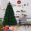 (4Ft) Multicolour 8 Modes Fibre Optic Christmas Tree LED Pre-Lit 4
