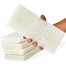 Tampons de nettoyage non rayants, durables 5 pk, 10x4.5in. Éponge multifonction réutilisable pour surfaces