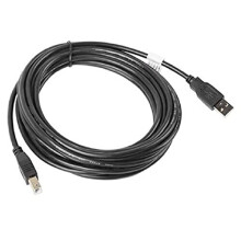 Lanberg AM-BM USB 2.0 Kabel 5m Sort