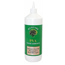 WUDCARE WCZPVA500 PVA Waterproof Woodworking Adhesive 500 ml, Clear, 500ml