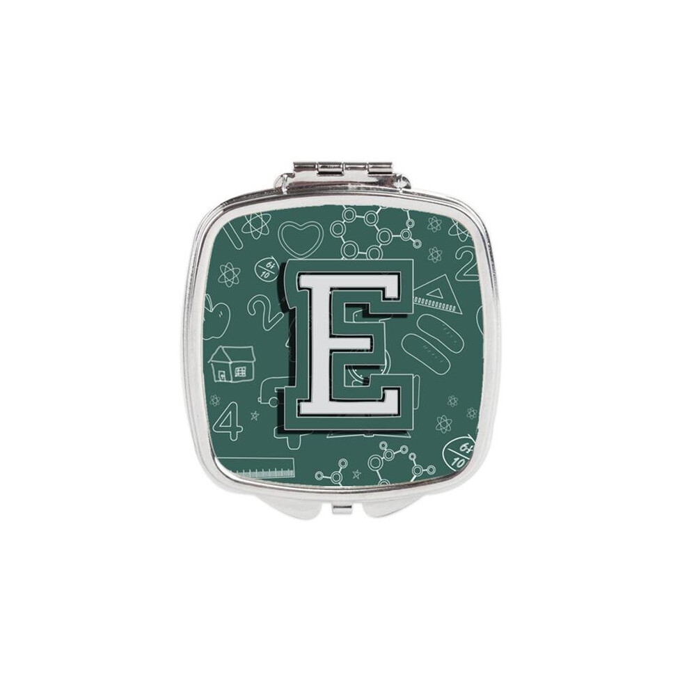 Awesome Apparel Letter E Back To School Initial Compact Mirror