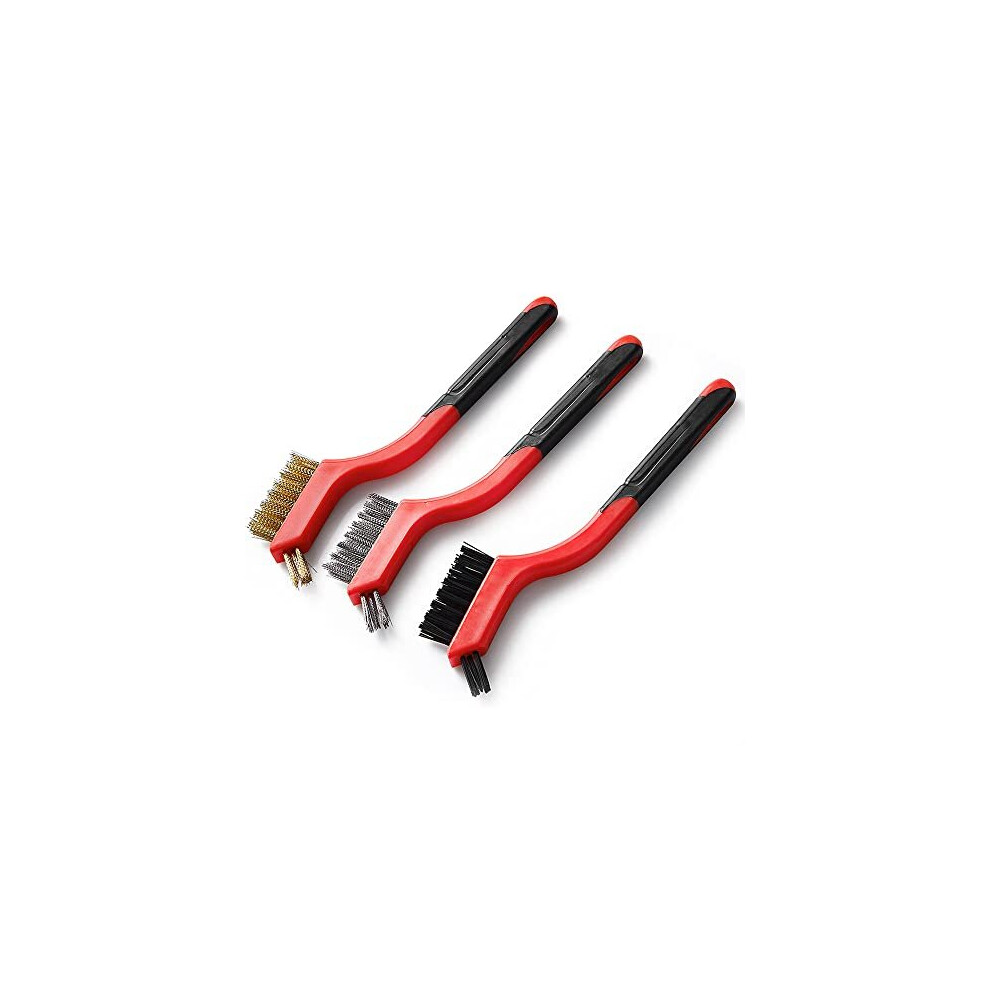 Dekton Dt85979 3 Piece Mini Wire Brush 5055441430317