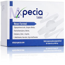 XPECIA FOR MEN ANTI HAIR LOSS DHT BLOCKER NEW HAIR GROWTH FORMULA 60 TABLETS