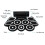 Digital Drum, Speaker 9 Pads Portable Electronic Drum Roll up Pad 3