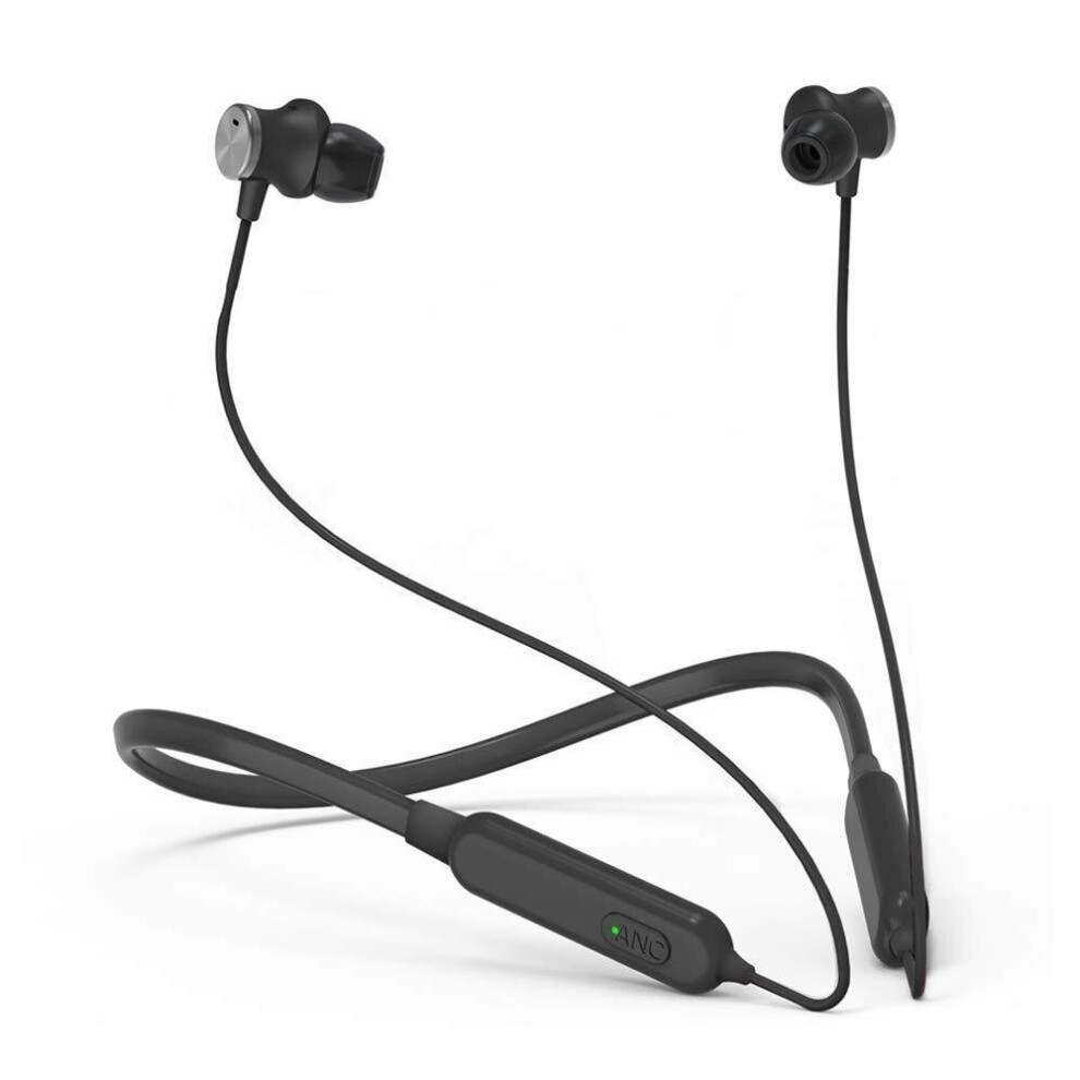Active Noise Cancelling Headphones, Bluetooth Headphones Usb Charge Black 617201117477