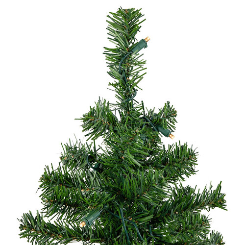 (Green) AAMEN 2ft Pre-Lit Tree With 20 Warm White LED Lights 1