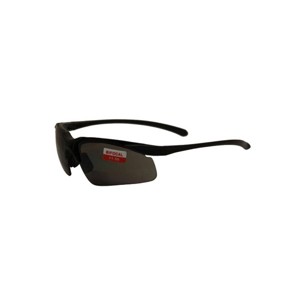 Global Vision Eyewear Apex1.5sm Apex Plus 1.50 Smoke Bifocal Lenses Safety Glass 787217636030