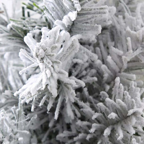 (White) AAMEN 2ft Pre-Lit Tree With 20 Warm White LED Lights 2
