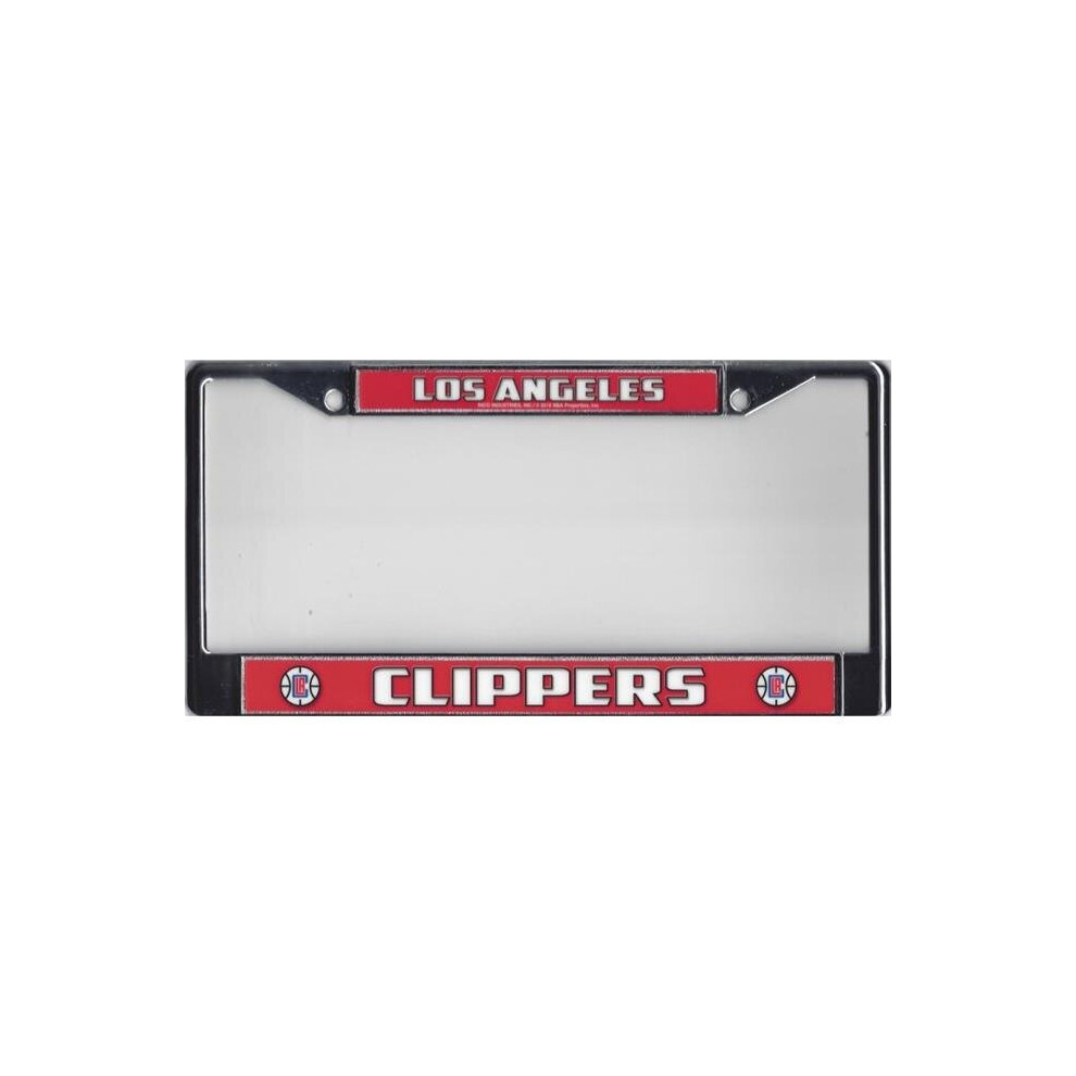 212 Main Fc75013 6 X 12 In. Los Angeles Clippers Chrome License Plate Frame, Free Screw Caps 094746989309