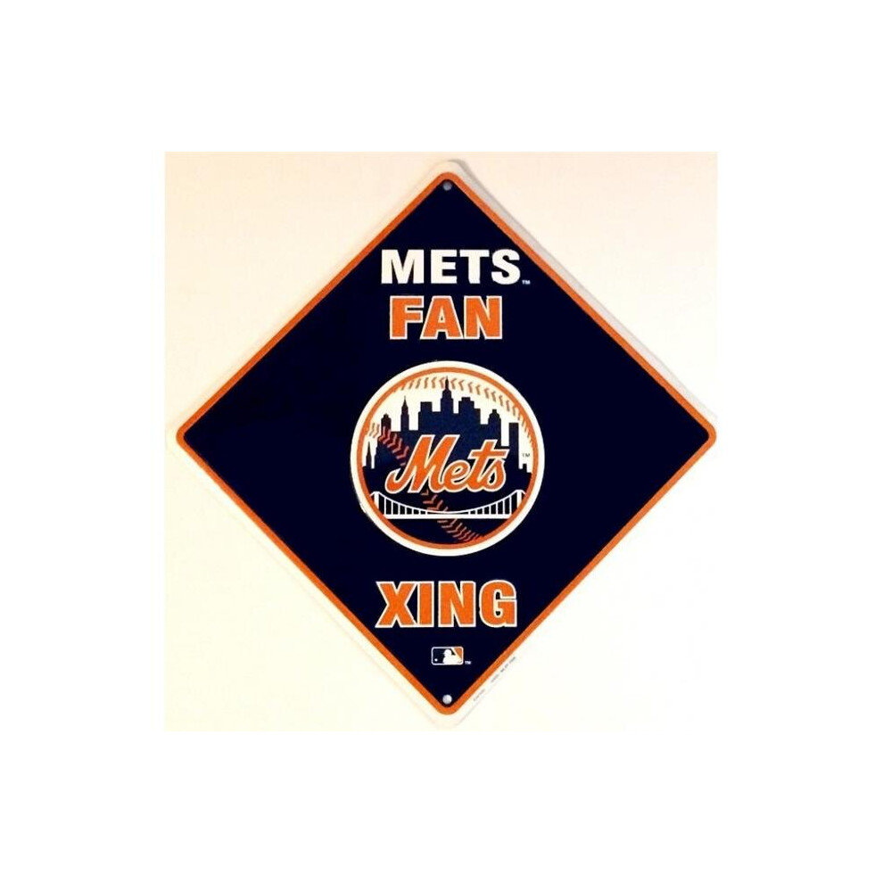 212 Main XS67045 12 x 12 in. New York Mets Xing Metal Parking Sign-image-OPC-PB62HTC-NEW