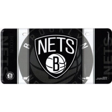 212 Main MTG67002 6 x 12 in. Brooklyn Nets Metal License Plate