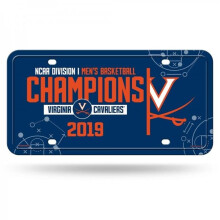 212 Main MTG3401BC19 6 x 12 in. Virginia Cavaliers 2019 NCAA Champions Metal License Plate